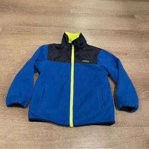 Oshkosh reversible jacket blue boys size 6